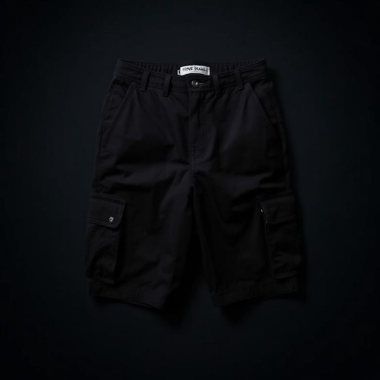 Stone Island Šorc – Crni