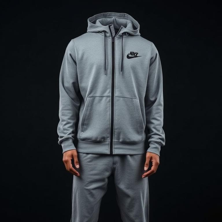 Nike Zip Trenerka – Siva